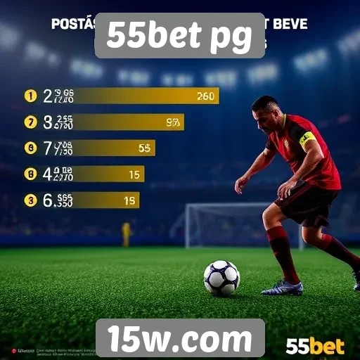 Estatísticas de usuários ativos no 55bet pg