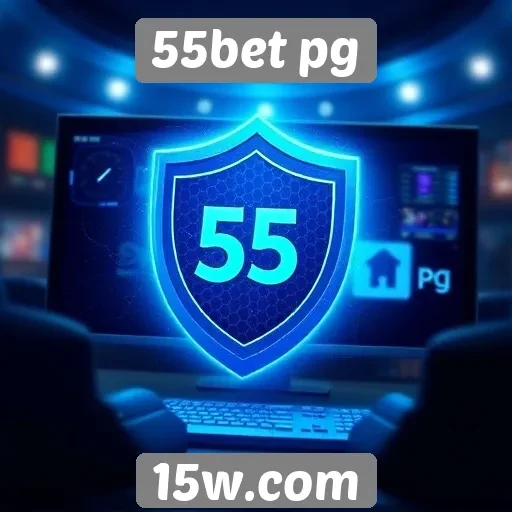 Aspectos de segurança no site 55bet pg